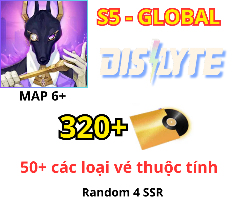 S5 - Dislyte 320 + Đĩa Nhạc Vàng